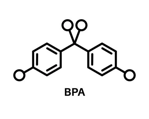 Endocrine disruptors formula Stock Illustration