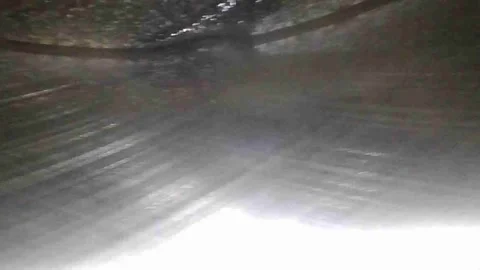 Endoscope camera inside the engine. Exploring the inner parts of the cylinder Stock Footage 305618654