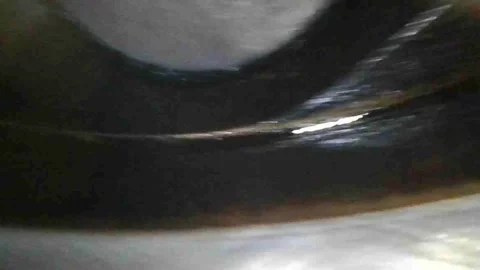 Endoscope camera inside the engine. Exploring the inner parts of the cylinder Stock Footage 305618687