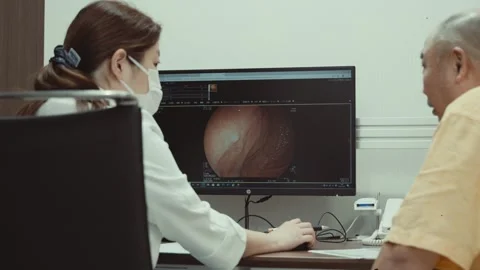 Endoscope Surgery Stock Footage 307476812