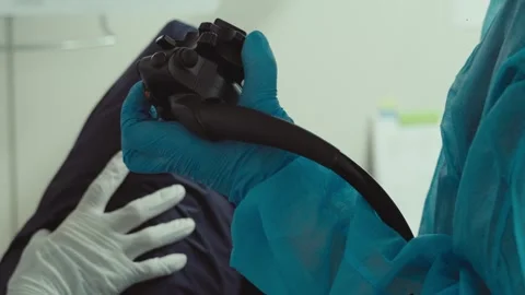 Endoscope Surgery Stock Footage 307477025