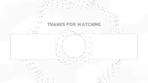 Endscreen animation for the outro of your video white color theme abstract Vidéo 255104148