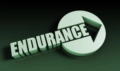 Endurance Stock Illustration