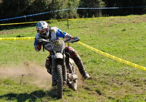 Enduro cross championship Foto stock