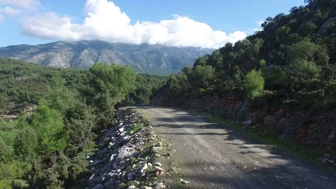 Enduro Motocross Pilot Trainning on the mountain Video stock 101785488