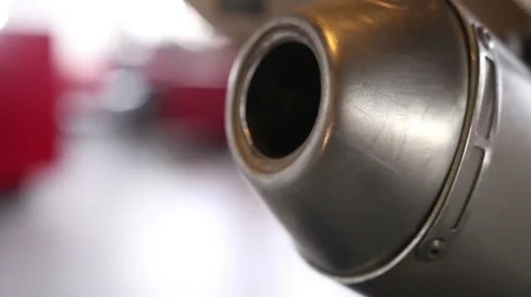 Enduro motorcycle engine start Stock-Footage 65997984