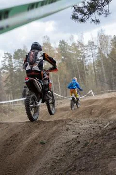 Enduro Foto stock