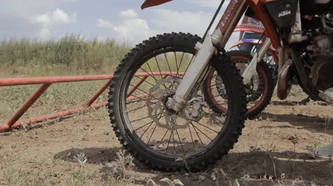 Enduro training day Video stock 66300540