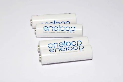 Eneloop AA battery Stock Photos
