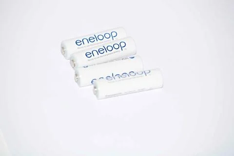 Eneloop AA battery Fotos de archivo