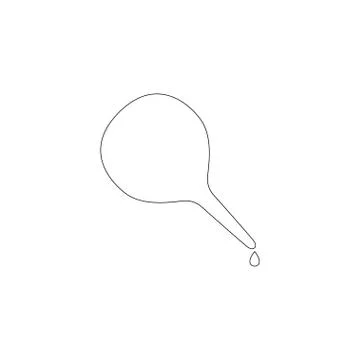Enema. flat vector icon Illustrazione stock