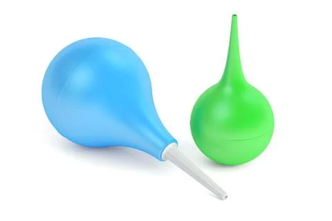 Enemas, 3D rendering Stock Illustration