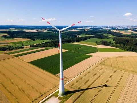 Enercon electric Windmill Stock Photos