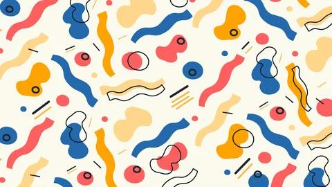 Energetic Abstract Background Stock Illustration