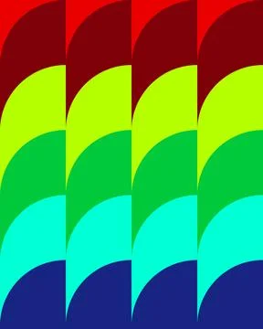 Energetic Abstract Colorful Vector Pattern creating a Dynamic Background fo.. 库存插图