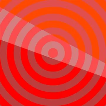 Energetic abstract design with vibrant red orange rings and diagonal motion.. Stock Illustration