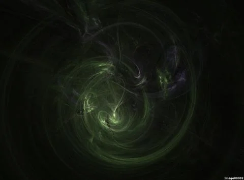 Energetic and dynamic abstraction on a dark background Stock Illustration