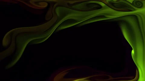 Energetic blast abstract bright shapeless colourful spots black background Stock Footage 150163325