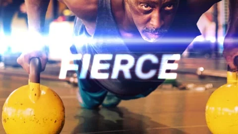 Energetic bold action sports slideshow image intro with logo Stock After Effects