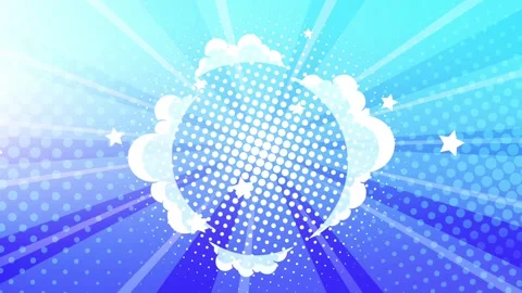 Energetic comic background Stock Footage 324698778