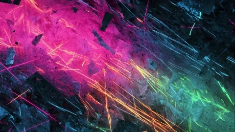 Energetic Explosion of Currents Stock Footage 308244881