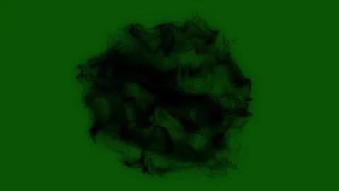 Energetic fire dragon explosion isolated on greenscreen background 4k high fps. Stock Footage 322657842