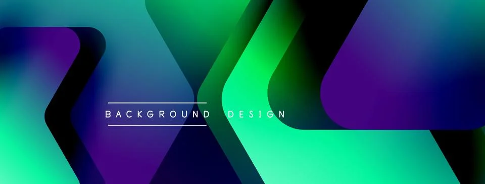 Energetic geometric background featuring an array of dynamic arrows in Stock Illustration