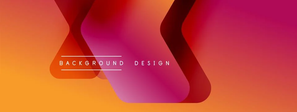 Energetic geometric background featuring an array of dynamic arrows in Stock-Illustration