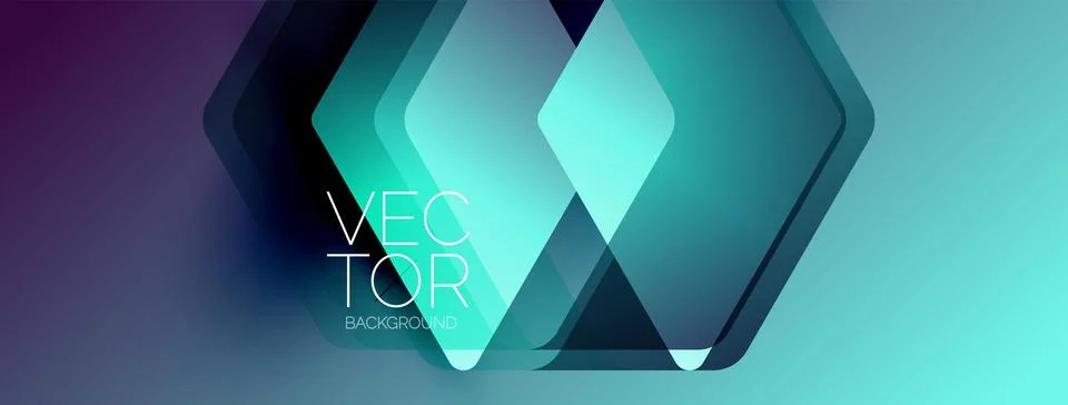 Energetic geometric background featuring an array of dynamic arrows in Illustrazione stock