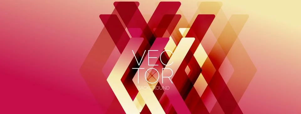 Energetic geometric background featuring an array of dynamic arrows in Stock-Illustration