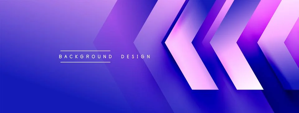 Energetic geometric background featuring an array of dynamic arrows in Stock Illustration
