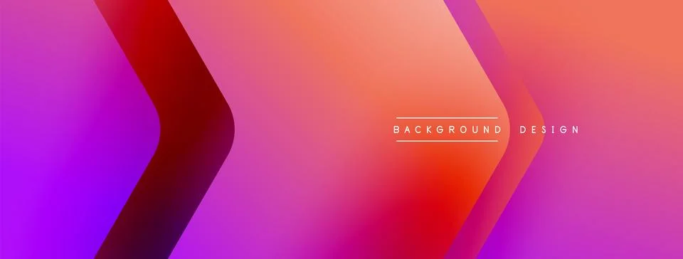 Energetic geometric background featuring an array of dynamic arrows in Stock-Illustration