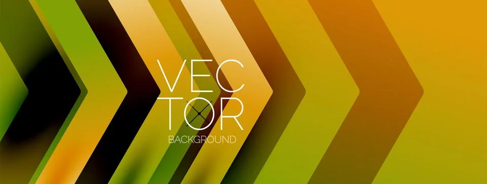 Energetic geometric background featuring an array of dynamic arrows in Stock Illustration
