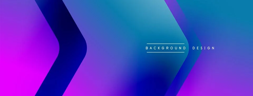 Energetic geometric background featuring an array of dynamic arrows in Illustrazione stock