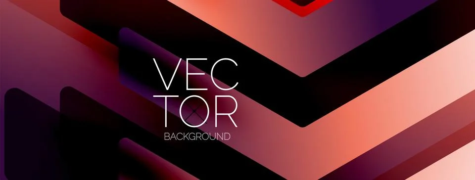 Energetic geometric background featuring an array of dynamic arrows in Stock-Illustration