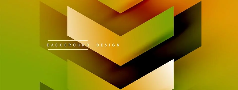 Energetic geometric background featuring an array of dynamic arrows in Stock Illustration