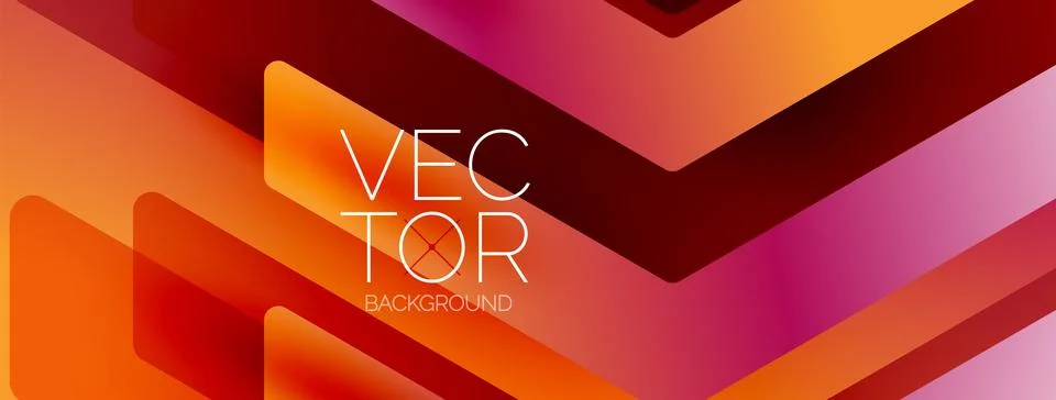 Energetic geometric background featuring an array of dynamic arrows in Stock Illustration