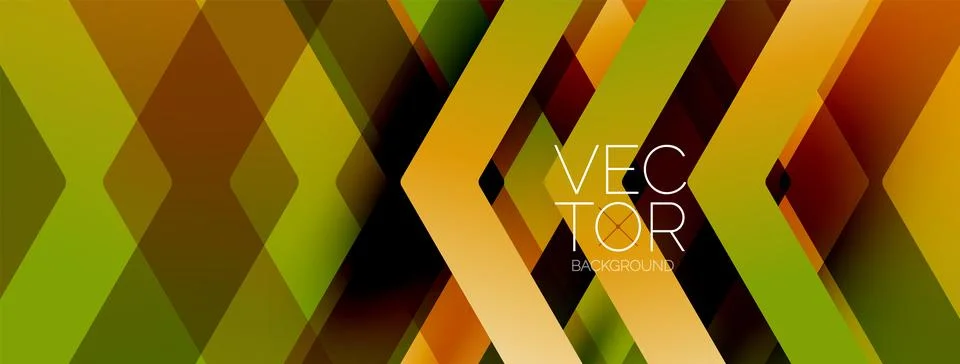 Energetic geometric background featuring an array of dynamic arrows in Stock Illustration