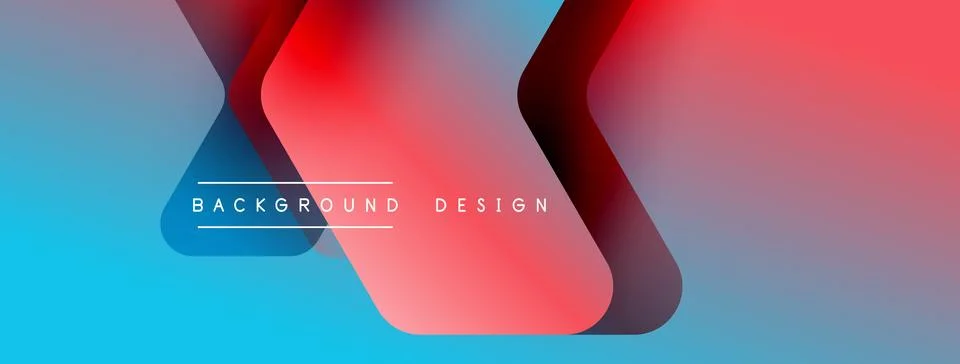 Energetic geometric background featuring an array of dynamic arrows in Stock Illustration