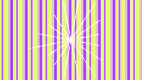 Energetic geometric background: vibrant color stripe pattern with white sta.. Stock Footage 336228308