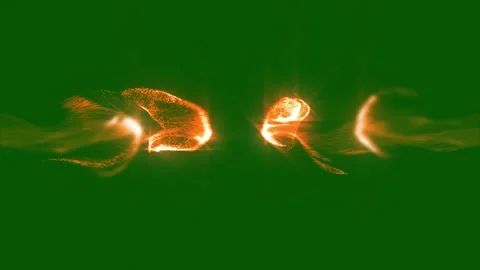 Energetic glowing light particle animation at 4k high fps. Stock Footage 322658199
