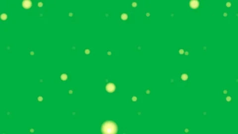 Energetic Green Screen Animation with Dynamic Yellow Particles and Radial Mo Видео 340035806