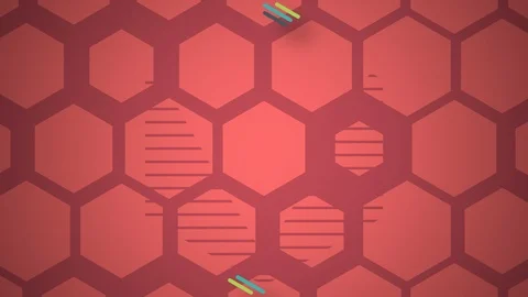 Energetic Haxagons Stock After Effects