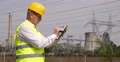 Energetic Infrastructure Project Manager Planning Technic Maintenance Schedule 4k or 4k+ Resolution