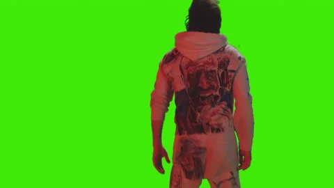 Energetic model is dancing Stock Footage 172565489