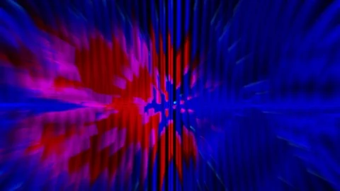 Energetic rays fluttering from the center Stock Footage 74920524