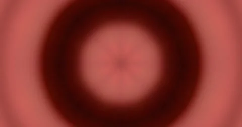 Energetic Red Kaleidoscopic Sphere Mandala Stock Footage 244642186
