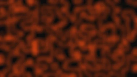 Energetic Red Organic Texture pulsing with light in dark space seamless mot.. Stock Footage 340951345
