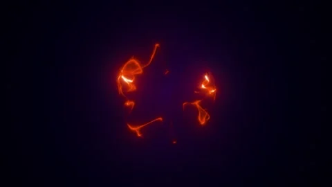 Energetic sphere in 4k Stock Footage 287590456