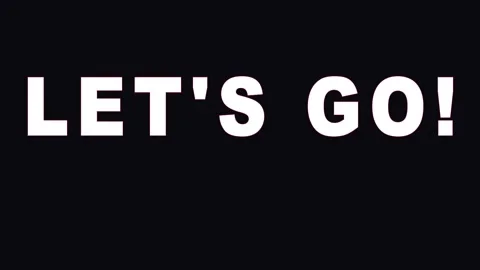 Energetic text GO animation with glitch effect during digital transition fo.. Video stock 343407864